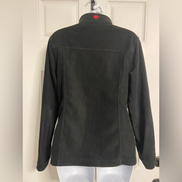 ENGELBERT STRAUSS Black Fleece Zip-Up Jacket - Picture 7 of 7
